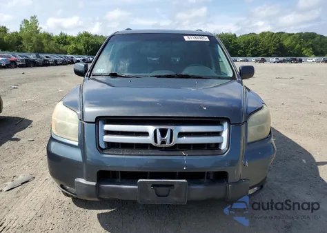 2006 Honda Pilot Ex from USA, damaged, VIN 2HKYF18786H508317